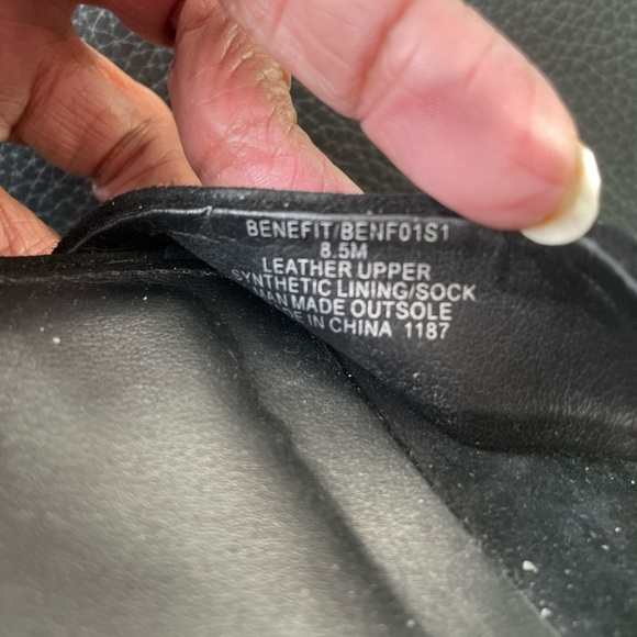 Steve Madden Sylvie High Heels Black Silver Studded Sling-backs Size 8.5 - Picture 10 of 12